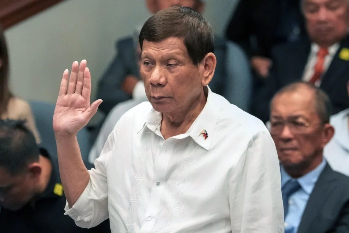 Former President Rodrigo Duterte admitted to using a “death squad.”  